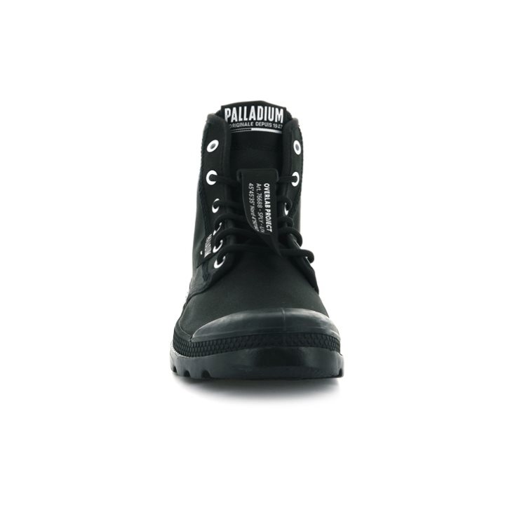 Bottes Palladium Pampa Lite Overlab Femme Noir | FR HGA419J